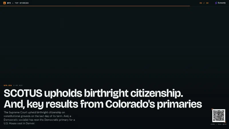 NPR - Top Stories