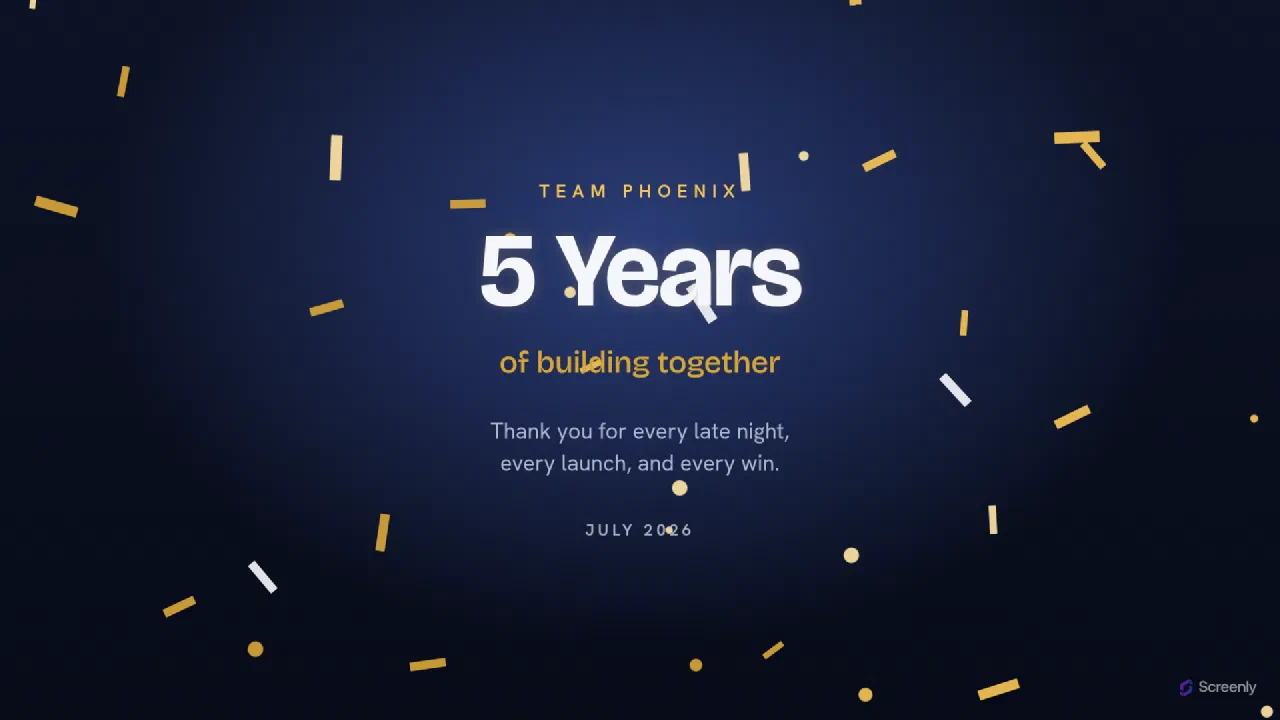 Team Milestone