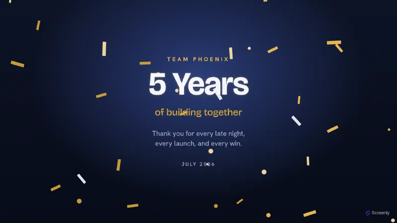 Team Milestone